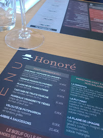 Honoré - Table Auvergnate - Aubière à Aubière menu