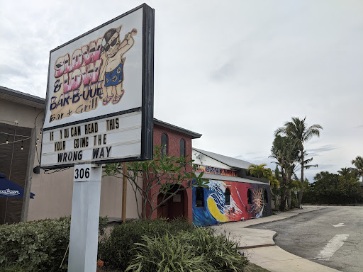 Barbecue Restaurant «Slow & Low Bar-B-Que», reviews and photos, 306 N Orlando Ave, Cocoa Beach, FL 32931, USA