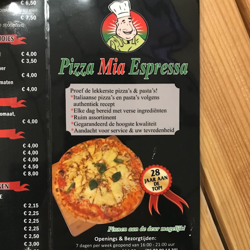 Pizza Mia Espressa
