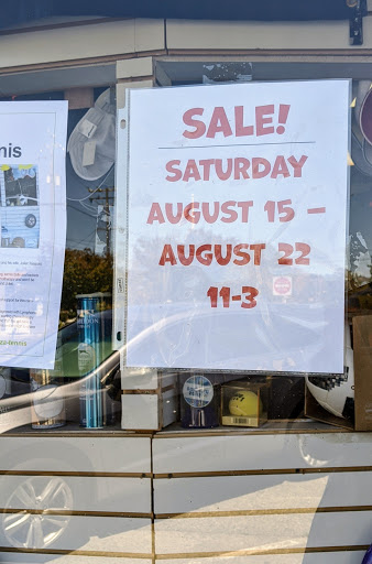 Sporting Goods Store «Plaza Tennis & Sports», reviews and photos, 1274 Solano Ave, Albany, CA 94706, USA