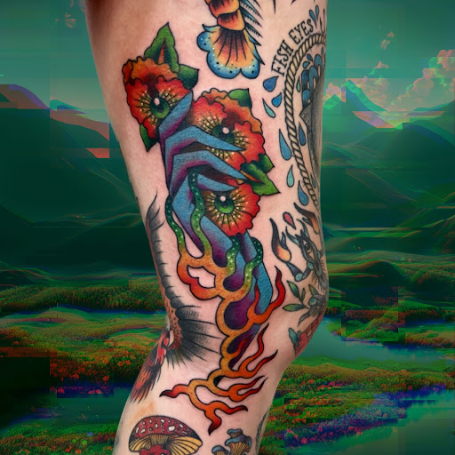 Explore couple ring finger tattoo ideas, creative tattoo ideas in Athens, available at Pink Goblin Tattoo & Piercing