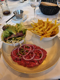 Steak tartare du Restaurant français Le Petit Poucet à Levallois-Perret - n°20