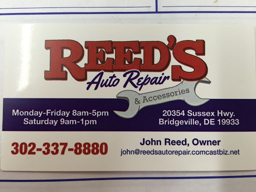 Car Service «Reeds Auto Repair», reviews and photos, 20578 Sussex Hwy, Seaford, DE 19973, USA