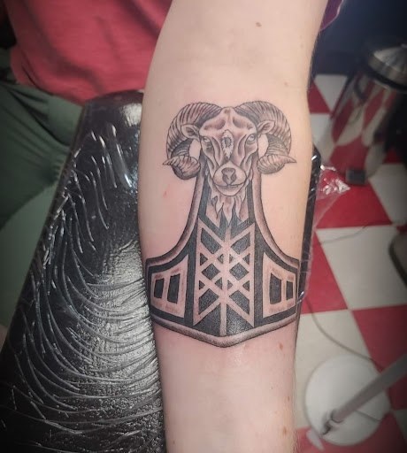 Explore mens tattoo half sleeve ideas, creative tattoo ideas in Ambler, available at Tattoo GalaxyAmbler Piercing & Custom Tattoos