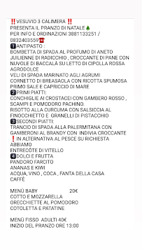 Restaurant Vesuvio 3 Ristorante Pizzeria Calimera à Calimera (la carte)