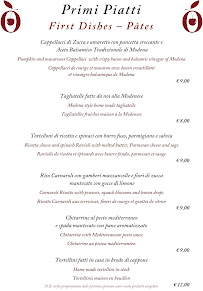 Restaurant Ristorante Bigarò à Vignola - menu / carte