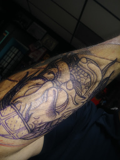 Tattoo Shop «Fine Line Tattoo», reviews and photos, 3801 Gus Thomasson Rd, Mesquite, TX 75150, USA