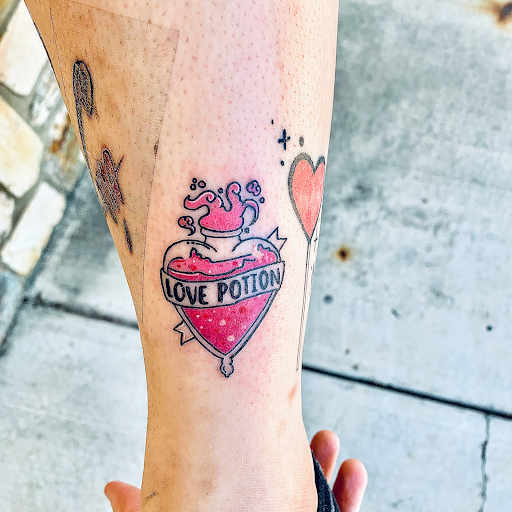 Explore guardians of the galaxy tattoo ideas, creative tattoo ideas in Lake City, available at Crooked Spines Tattoo Studio