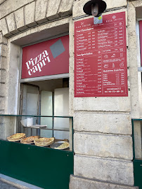 Menu du Pizza Capri Marseille à Marseille