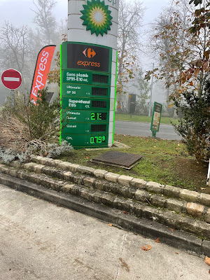 BP à Fontainebleau