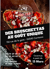 Restaurant Lou Pitchoun à Drap - menu / carte