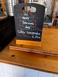 Café l'Écomotive à Marseille menu