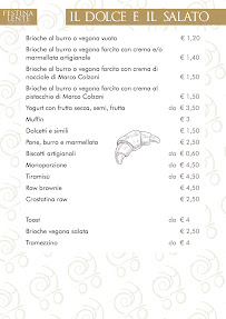 Festina Lente à Seregno menu