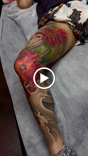 Explore queen of hearts tattoo ideas, creative tattoo ideas in New York, available at CJ Tattoo