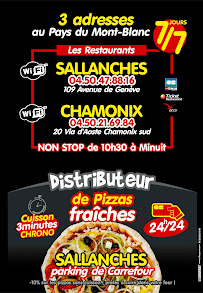 Paradisio Pizza à Sallanches menu