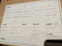 Shiso Burger à Berlin carte