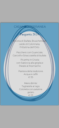 Carte du Marulivo Ristorante by Casamediterranea à Itri