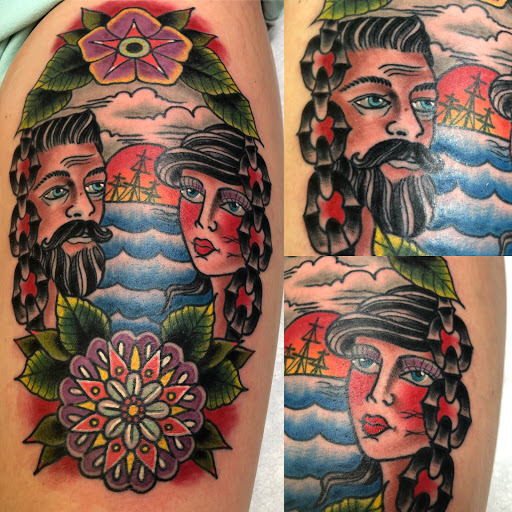 Explore greek words tattoo ideas, creative tattoo ideas in Waynesboro, available at Tattooed In the Wild Studio