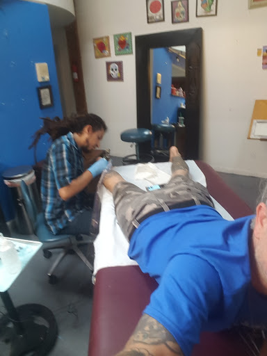 Find goat tattoo ideas for your next unique tattoo in Houston at Los Muertos Tattoo Studio and Art Gallery