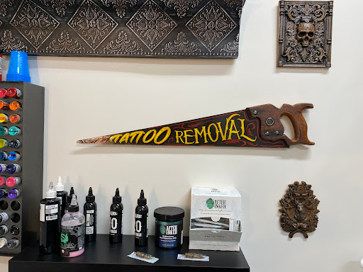 Explore hand tattoo ideas for woman, creative tattoo ideas in Hendersonville, available at Elvis Tattoos