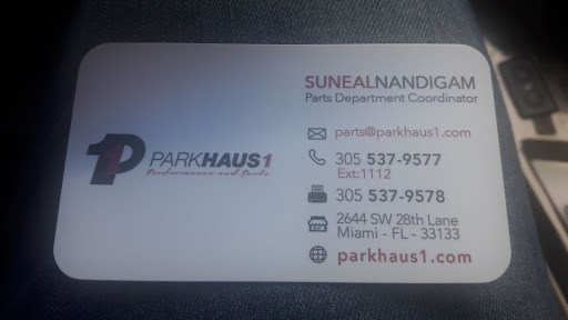 Auto Parts Store «Parkhaus1 Performance & Parts», reviews and photos, 2644 SW 28th Ln, Miami, FL 33133, USA