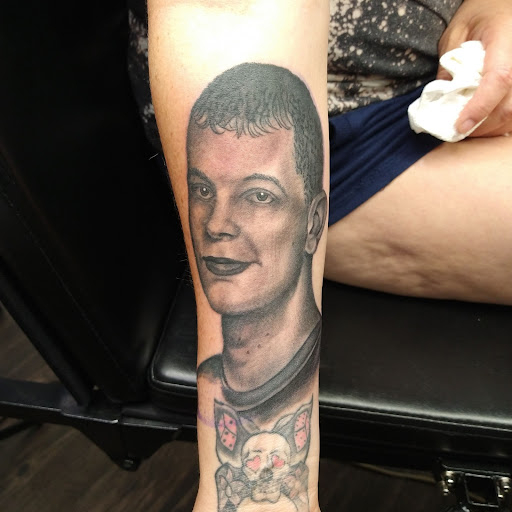 Explore men's tattoo ideas forearm, creative tattoo ideas in Abilene, available at A Tattoo Experience by Spaz