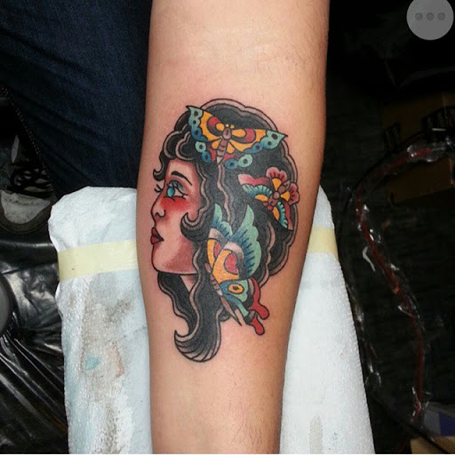 Explore pancreatic cancer tattoo ideas, creative tattoo ideas in Temple, available at Lucky In Love Tattoo