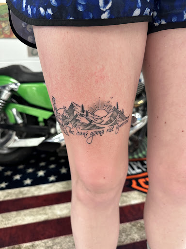 Explore muscle tattoo ideas, creative tattoo ideas in Orland, available at K1LL3R ARTW0RK