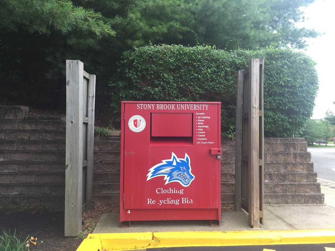 Stony Brook Clothing Recycle Bin