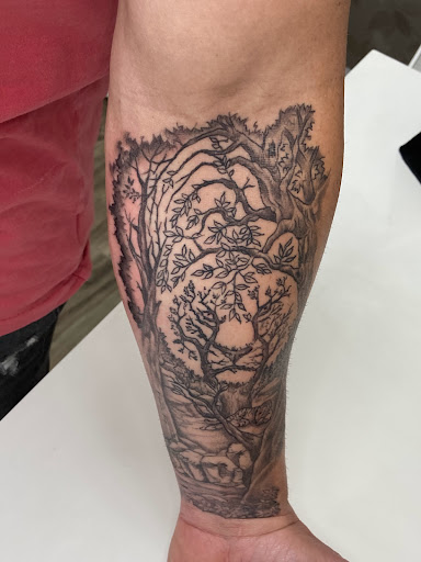 Explore facial tattoo ideas, creative tattoo ideas in Denver, available at Industructible Ink