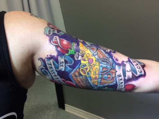Explore praying hands tattoo ideas, creative tattoo ideas in League City, available at Zen Body Art & Adornment Tattoo Shop