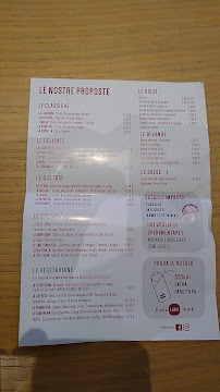 Menu du La Piadineria à Riva del Garda