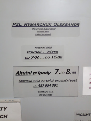Recenze na PZL Oleksandr Rymarchuk v Česká Lípa - Zubař