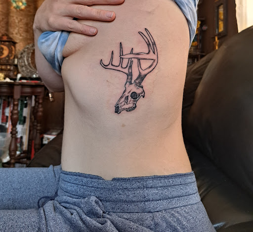 Explore tattoo ideas for mens leg, creative tattoo ideas in Reading, available at Centre Avenue Tattoo