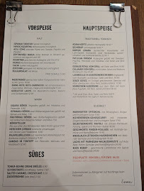 Menu du Konak Restaurant & Bar à Aachen