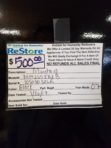 Home Improvement Store «Habitat for Humanity ReStore Mesa», reviews and photos, 147 S Dobson Rd, Mesa, AZ 85202, USA