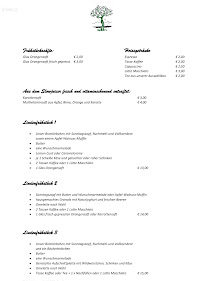 Menu / carte de Restaurant eine Linde am Rursee à Nideggen