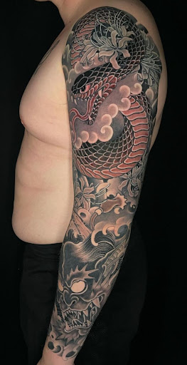 Explore attack on titan tattoo ideas, creative tattoo ideas in San Diego, available at Remington Tattoo Parlor