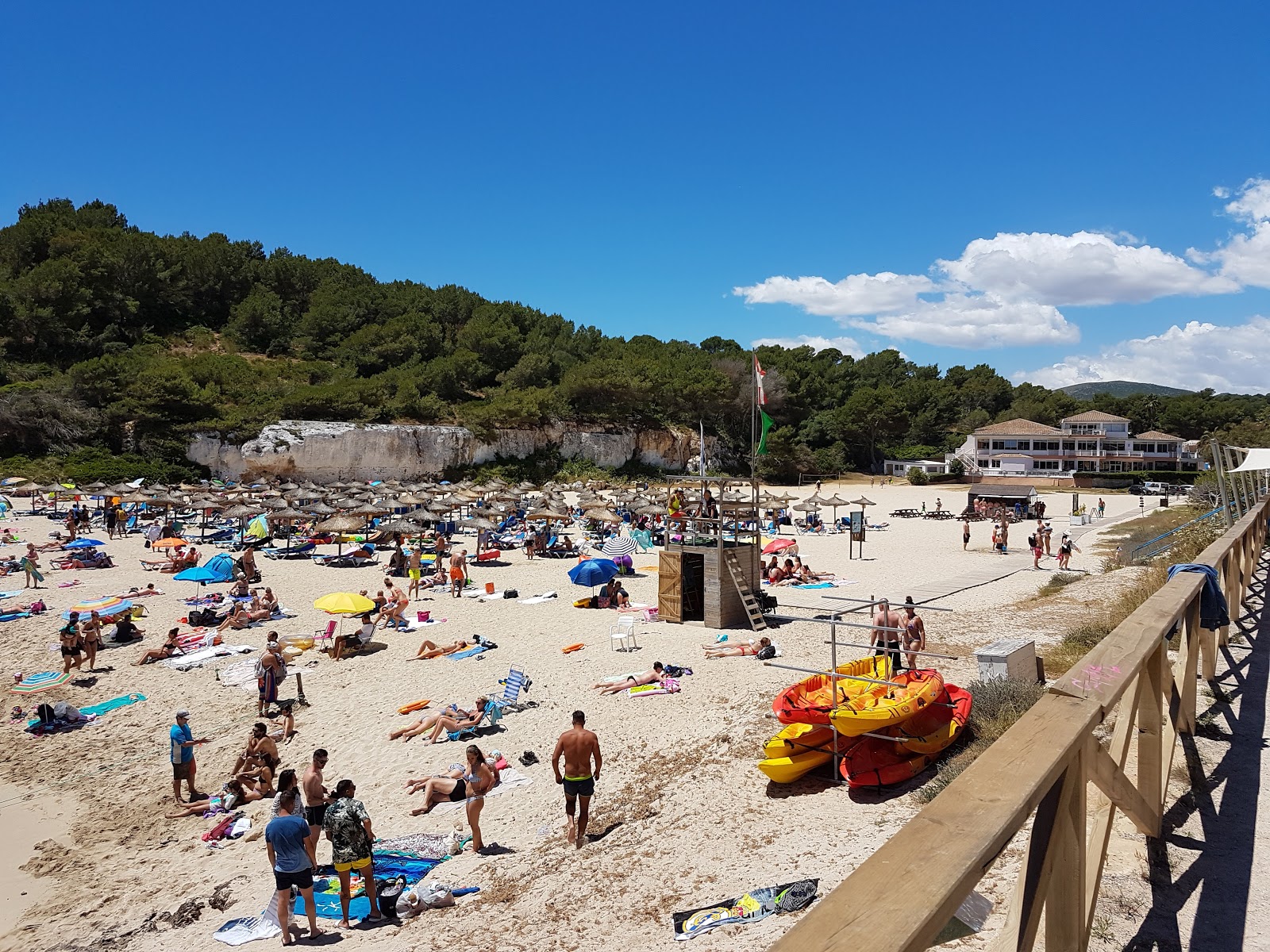 Zdjęcie Plaża Estany d'en Mas z poziomem czystości wysoki