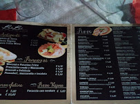 Menu / carte de BiBi Bar Pizzeria Gelateria Pasticceria à Ausonia