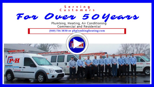 Heating Contractor «P & H Plumbing Heating & AC Inc», reviews and photos, 3460 N Genesee Rd, Flint, MI 48506, USA
