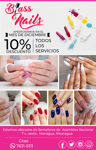 Blass Nails, Uñas Acrílicas Managua,