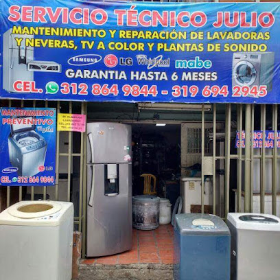 Servicio Tecnico JULIO (Reparacioo Lavadoras Y Neveras
