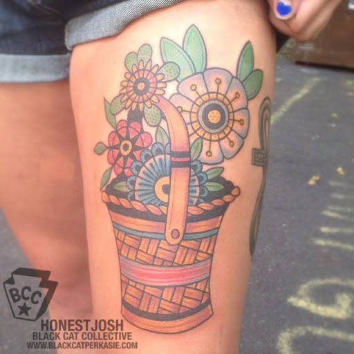 Explore tattoo ideas for collarbone, creative tattoo ideas in Perkasie, available at Black Cat Collective