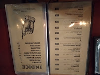 Chimera à Cassino menu