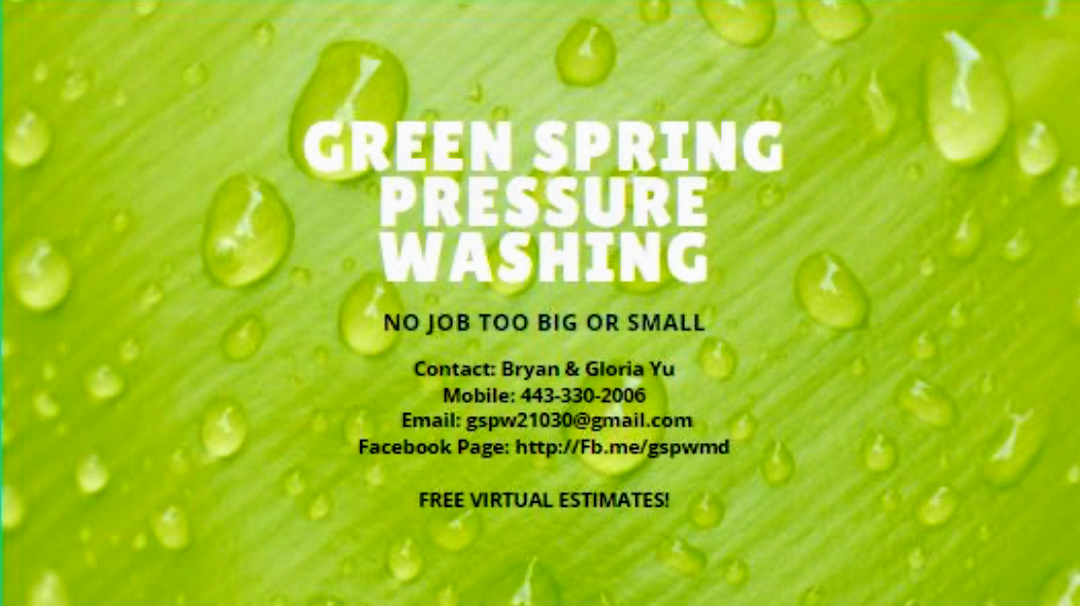 Green Spring Pressure Washing of MD