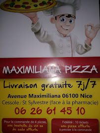 Pizza du Pizzeria MAXIMILIANA PIZZA à Nice - n°7