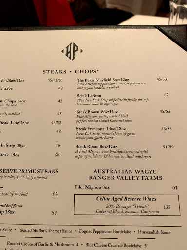 Steak House «Hyde Park Prime Steakhouse», reviews and photos, 21 Main St, Westlake, OH 44145, USA