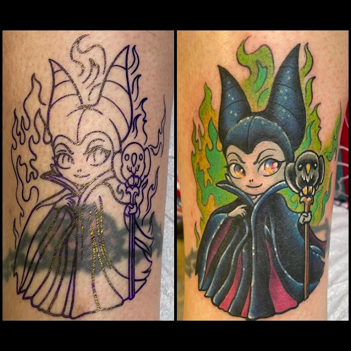 Explore gravity falls tattoo ideas, creative tattoo ideas in Adrian, available at Good Life Tattoo Co.