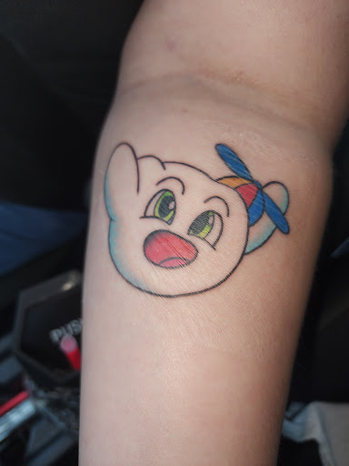 Explore scene tattoo ideas, creative tattoo ideas in Hinesville, available at Dark Horse Art Studios